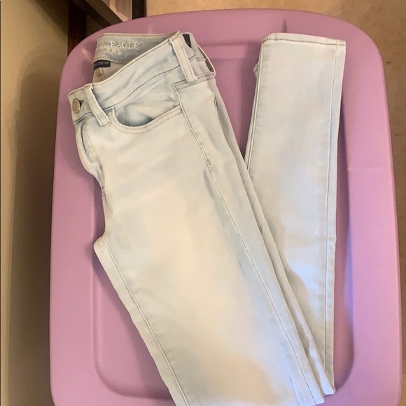 Light Blue Jeggings - Picture 2 of 2